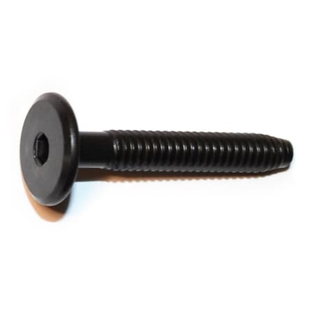 Midwest Fastener Binding Screw, 1/4"-20, Steel, Black, 10 PK 31563